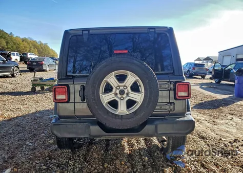 2021 Jeep Wrangler Unlimited Sport z USA, uszkodzony, nr VIN 1C4HJXDN4MW534572